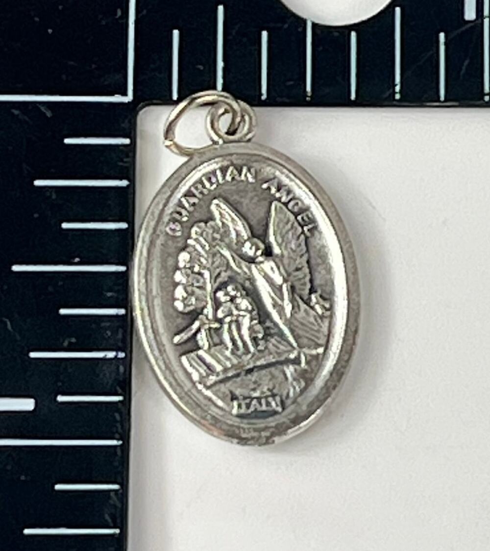 Patron Saint Michael Italy Medal Pendant Charm Catholic Sacred Children Bridge